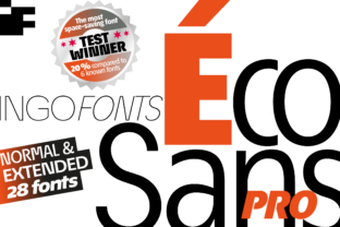 Éco Sans Pro Family: The Smart Typeface for Modern Marketing